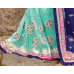 Beautiful Traditional Butti Embroidered Saree